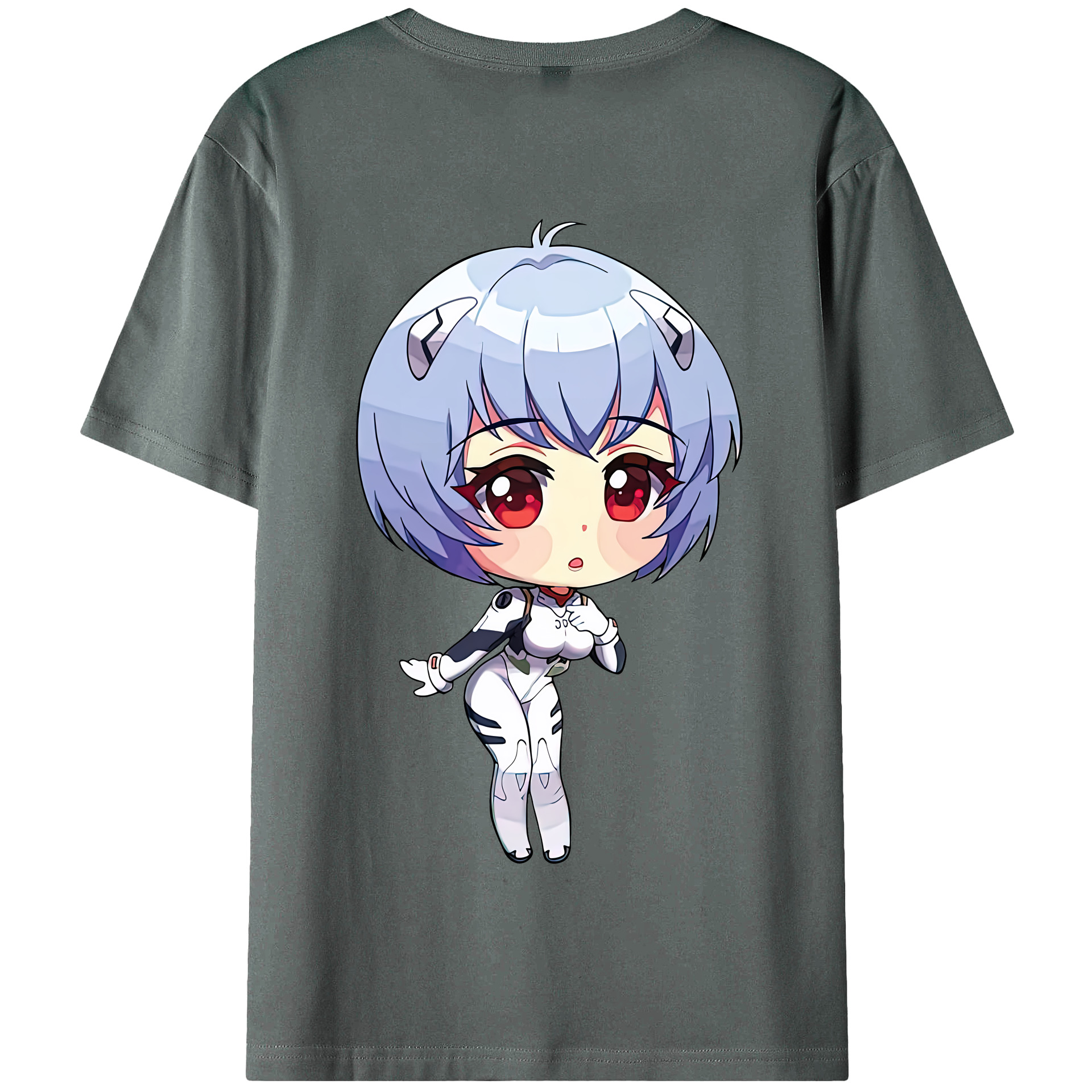 （画像用） EVA 新世紀エヴァンゲリオン 綿100％半袖Tシャツ（背面プリント）